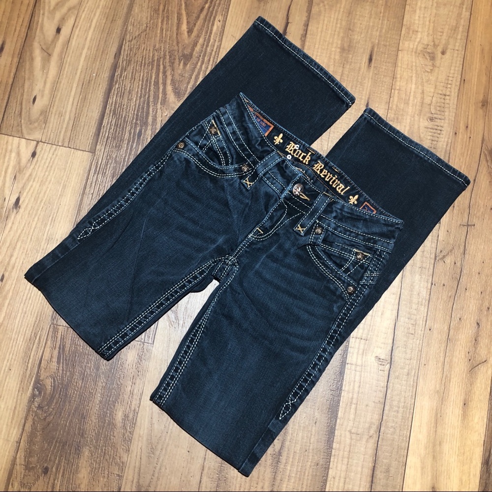 Rock Revival Black Gwen Jeans